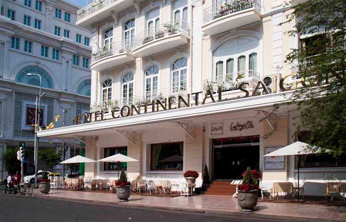3 historic hotels in Saigon The continential hotel